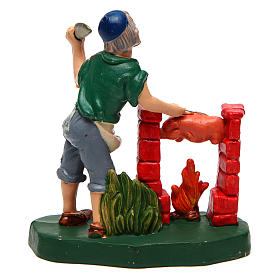 Macellaio 10 cm presepe