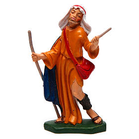 Uomo con bastone 12 cm presepe