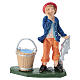 Homme poissonnier 10 cm crèche s1