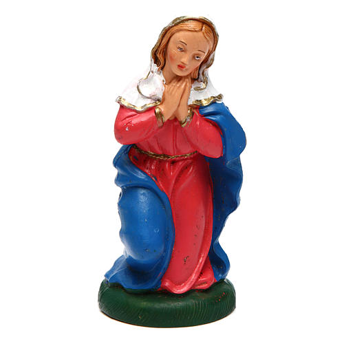 Virgen que reza de 12 cm de altura media para belén 1