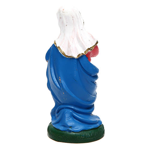 Virgen que reza de 12 cm de altura media para belén 2