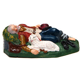Uomo dormiente di 12 cm presepe