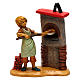 Man at the oven for Nativity Scene 12 cm s1