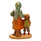 Donna con bambino 10 cm presepe s2