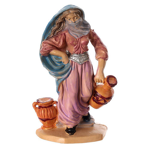 Woman with urns for Nativity Scene 10 cm 1