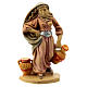 Woman with urns for Nativity Scene 10 cm s1