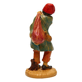 Uomo con sacco 10 cm presepe