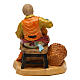 Man with basket for Nativity Scene 10 cm s2