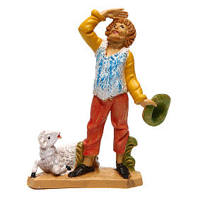 Fisherman statue for 9 cm kids nativity set