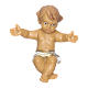 Gesù bambino con culla di 10 cm presepe s2