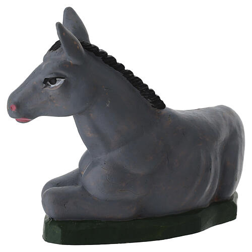 Osioł do szopki 16 cm 3