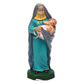 Woman with child for Nativity Scene 10 cm