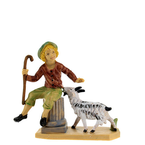 Man with sheep for Nativity Scene 10 cm 1