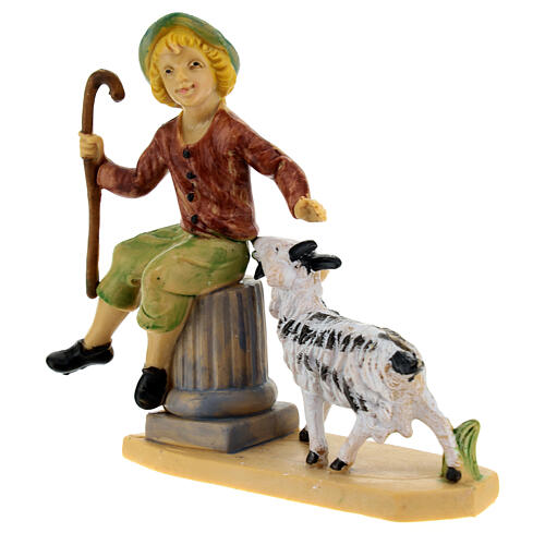 Man with sheep for Nativity Scene 10 cm 2