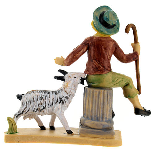 Man with sheep for Nativity Scene 10 cm 4