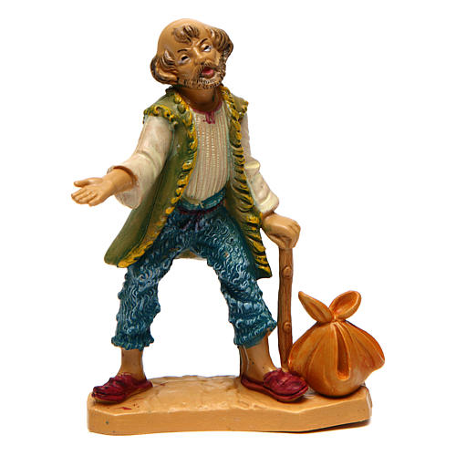 Elderly Beggar for a 10 cm Nativity 1