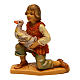 Boy with duck for Nativity Scene 10 cm s1