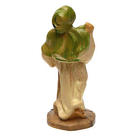 Uomo con bastone per presepe di 10 cm 