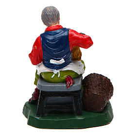Man with baskets for Nativity Scene 10 cm