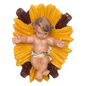 Figuras de Presépio: Menino Jesus com berço de 10 cm pvc presépio Figuras de Presépio: Menino Jesus com berço de 10 cm pvc presépio