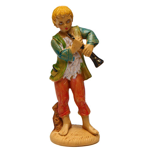 Boy with clarinet for a 10 cm Nativity 1