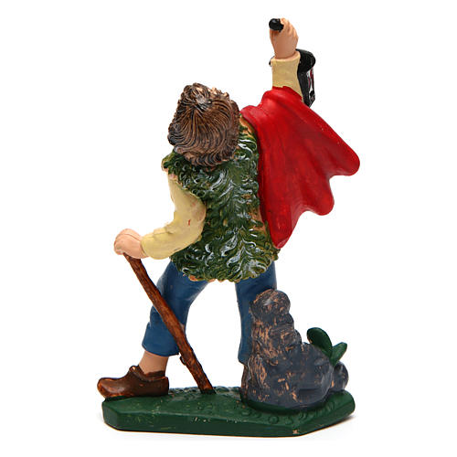Ragazzo con lanterna di 10 cm presepe 2