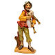 Man with bagpipe for Nativity Scene 16 cm s1