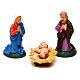 Complete Nativity Scene 9 pieces 6 cm in PVC s2