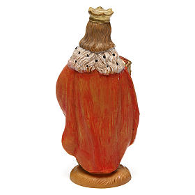 Re magio Melchiorre 12 cm pvc presepe