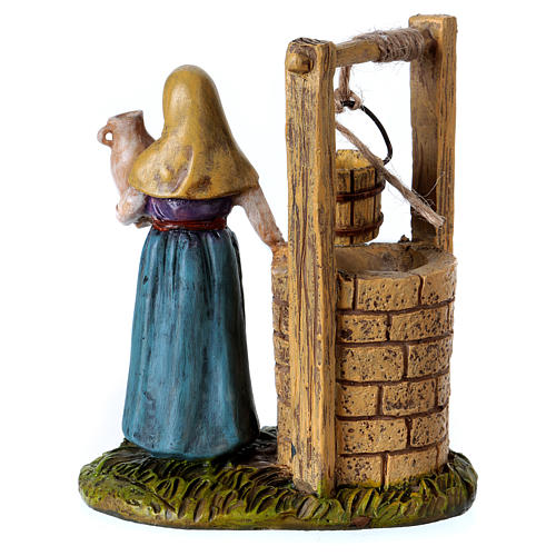 Woman at the well 10 cm Nativity Scene, Landi line 3
