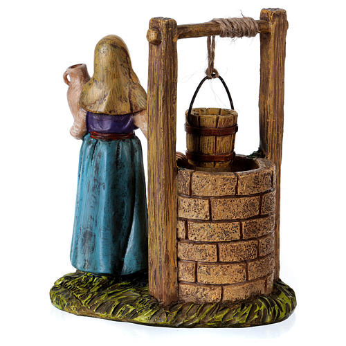 Woman at the well 12 cm Nativity Scene, Landi line 3