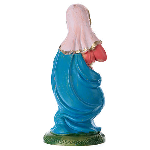 Estatua Virgen que reza 10 cm de altura media pvc 2