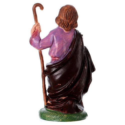 Krippenfigur Heiliger Josef für 10 cm Krippe aus PVC 2