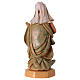 Virgen tipo madera 16 cm de altura media pvc s2