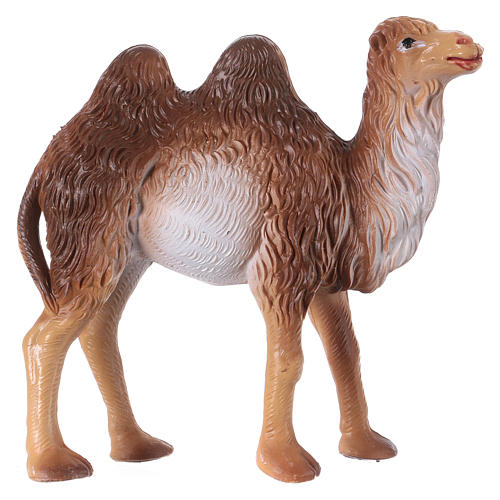 Kamel stehend für Geburtsszene für 10 cm Krippe aus PVC 1
