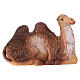 Camel in sitting position for 10 cm Nativity scene, PVC s1