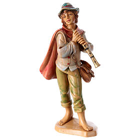 Homme avec flûte 16 cm pour crèche