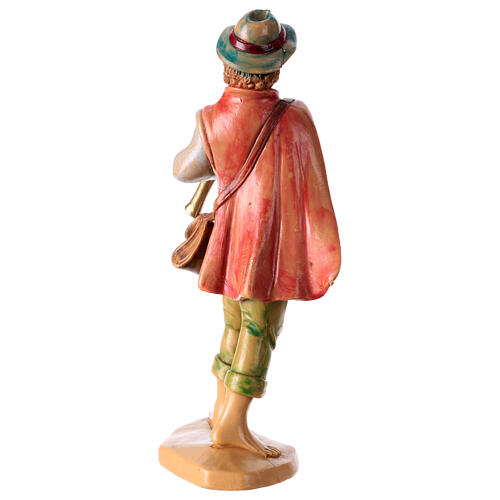 Mężczyzna z fujarką figurka do szopki 16 cm 2
