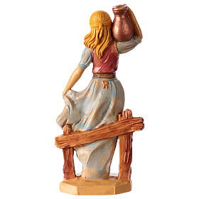 Donna con vaso 16 cm per presepe