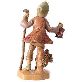 Uomo con lanterna 12 cm per presepe