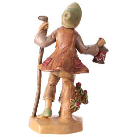 Man with lantern figurine for 12 cm Nativity Scene