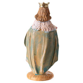 Statua Re Magio Melchiorre 10 cm per presepe