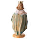 Statua Re Magio Melchiorre 10 cm per presepe s2