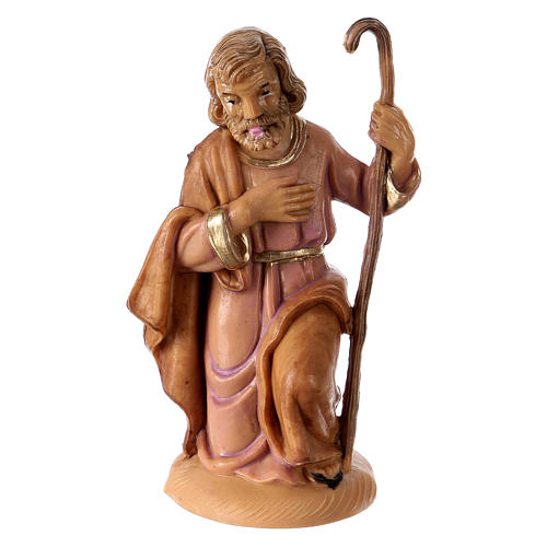 Statua San Giuseppe 10 cm per presepe 1