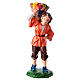 Statua uomo con cesto 10 cm per presepe s1