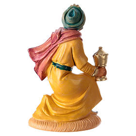 Statua Re Magio Gaspare 10 cm per presepe