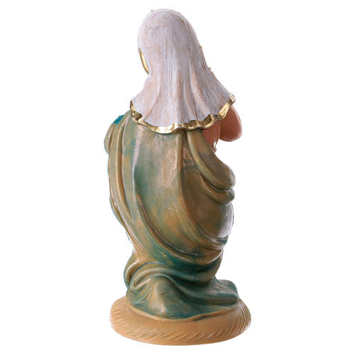 Peça Virgem Maria para presépio com figuras altura média 10 cm 2