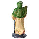 Shepherd with crook figurine for Nativity Scene 10 cm s2
