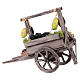 Cart with loose fruit for Neapolitan Nativity Scene 15x15x6 cm s3