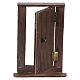 Drzwi z drewna wys. rzeczywista 15 cm, szopka neapolitańska s2